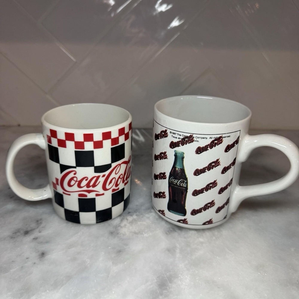 Vintage Coca-Cola Collectible Lot Glasses Mugs Puzzle Tin Lunch Box Plush - Picture 8 of 8